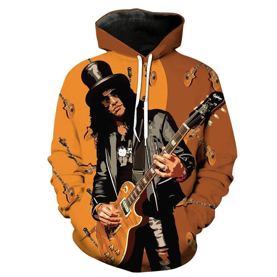 Guns N' Roses 3D full over print Hoodie, Sweater, TShirt LK-202
