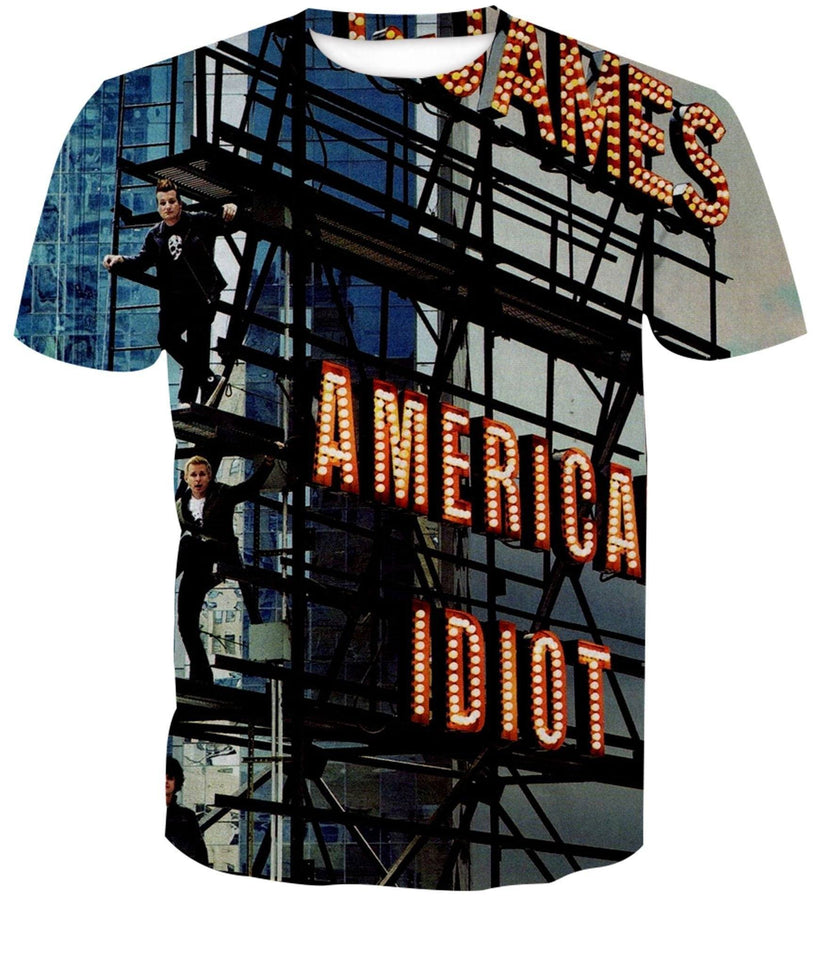 Green Day Band 3D full over print Hoodie, Sweater, TShirt RH-160