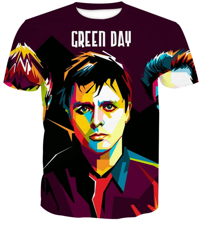 Green Day Band 3D full over print Hoodie, Sweater, TShirt RH-161