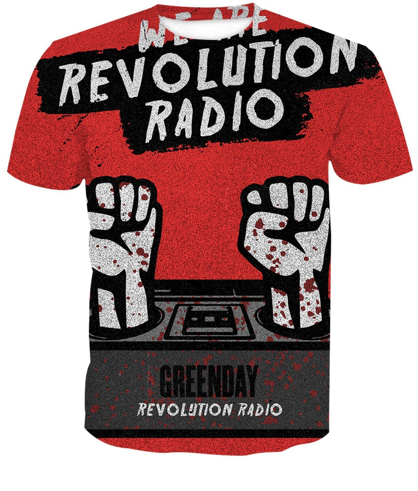 Green Day Band 3D full over print Hoodie, Sweater, TShirt RH-165