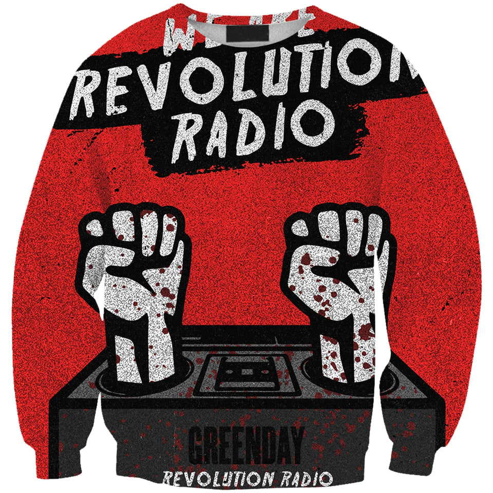 Green Day Band 3D full over print Hoodie, Sweater, TShirt RH-165