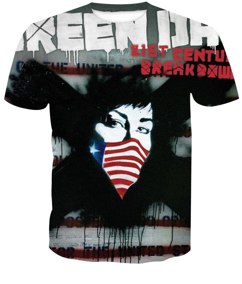Green Day Band 3D full over print Hoodie, Sweater, TShirt RH-167