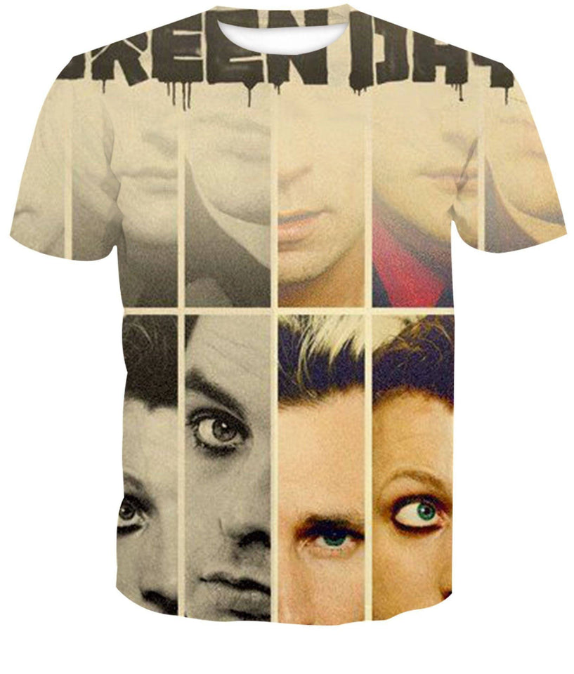 Green Day Band 3D full over print Hoodie, Sweater, TShirt RH-150