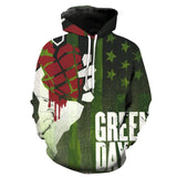 Green Day Band 3D full over print Hoodie, Sweater, TShirt RH-151