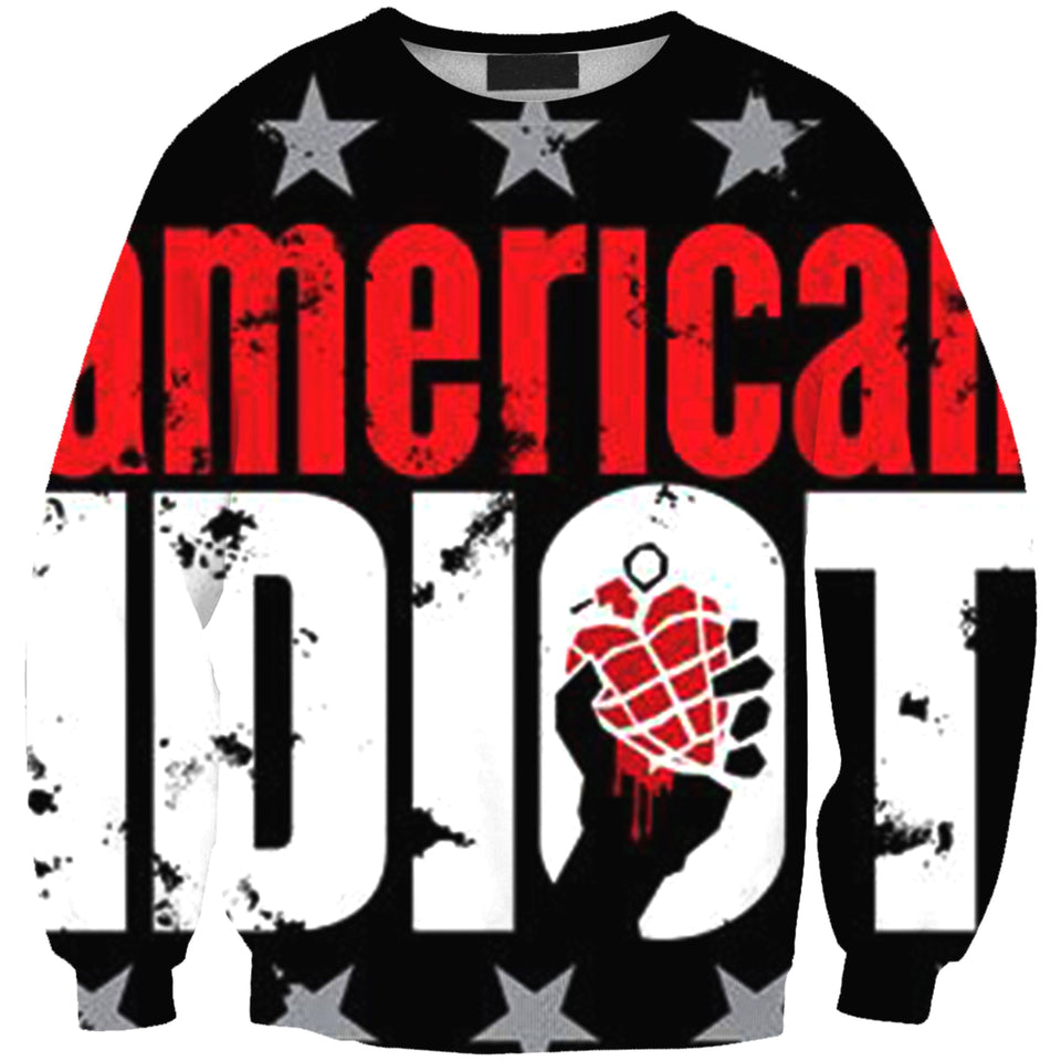 Green Day Band 3D full over print Hoodie, Sweater, TShirt RH-152