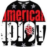 Green Day Band 3D full over print Hoodie, Sweater, TShirt RH-152