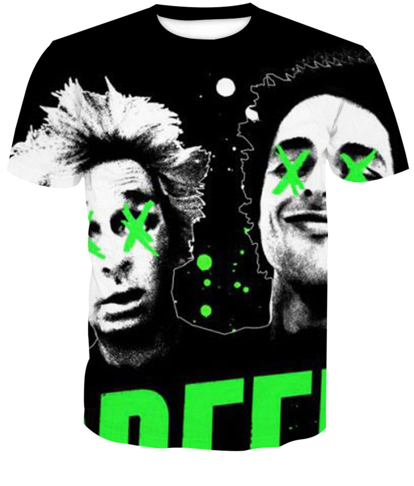 Green Day Band 3D full over print Hoodie, Sweater, TShirt RH-153