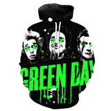 Green Day Band 3D full over print Hoodie, Sweater, TShirt RH-153