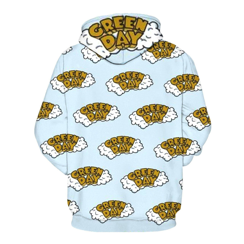 Green Day Band 3D full over print Hoodie, Sweater, TShirt RH-154