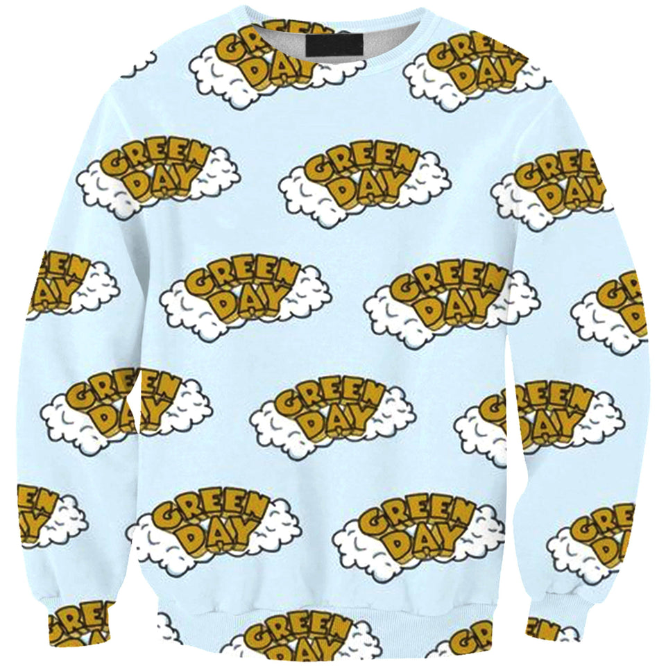 Green Day Band 3D full over print Hoodie, Sweater, TShirt RH-154