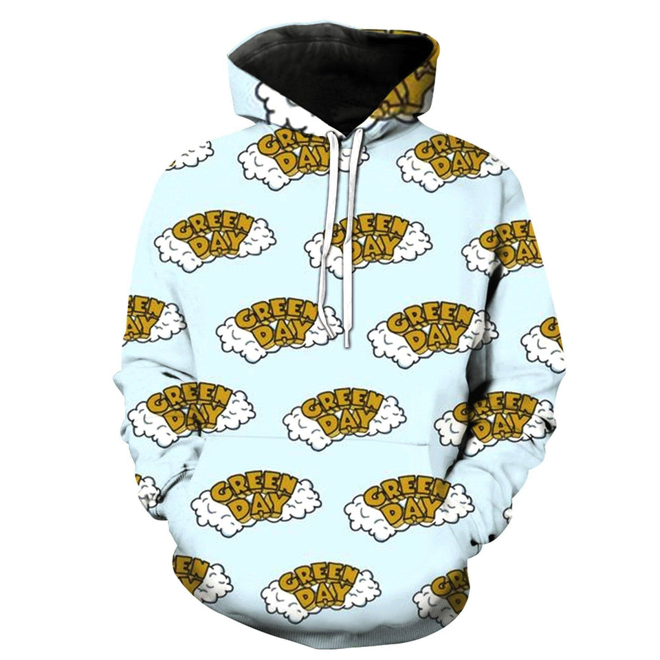 Green Day Band 3D full over print Hoodie, Sweater, TShirt RH-154