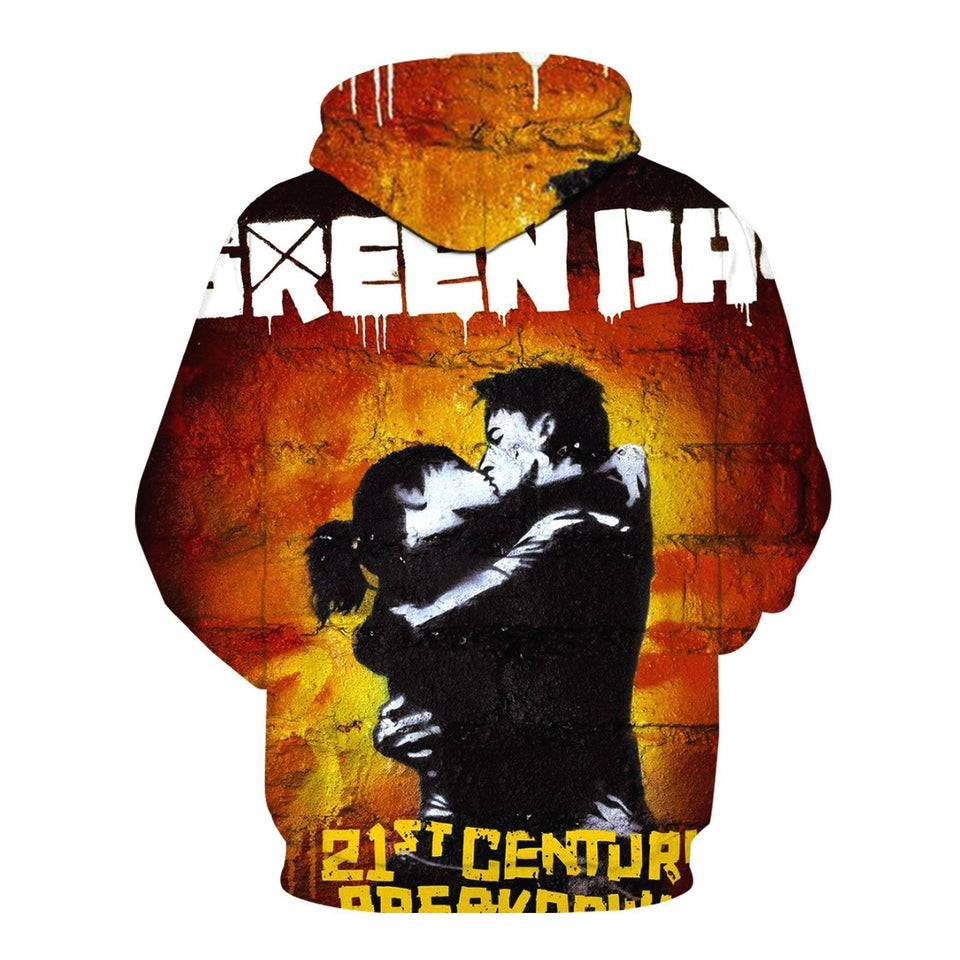 Green Day Band 3D full over print Hoodie, Sweater, TShirt RH-155