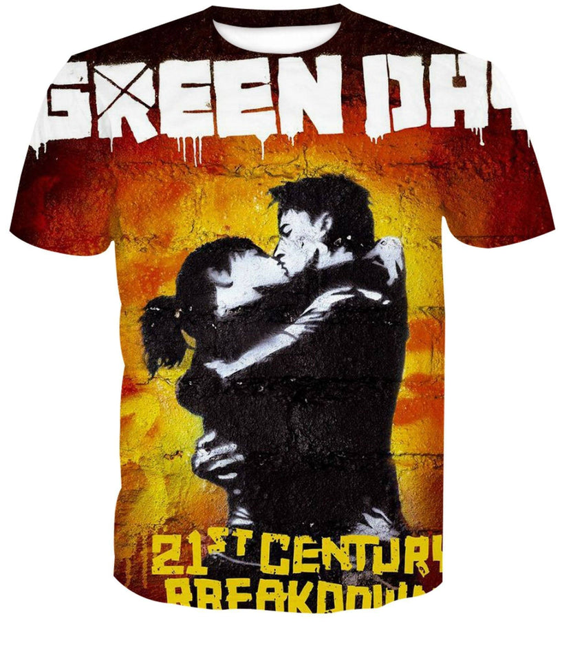 Green Day Band 3D full over print Hoodie, Sweater, TShirt RH-155