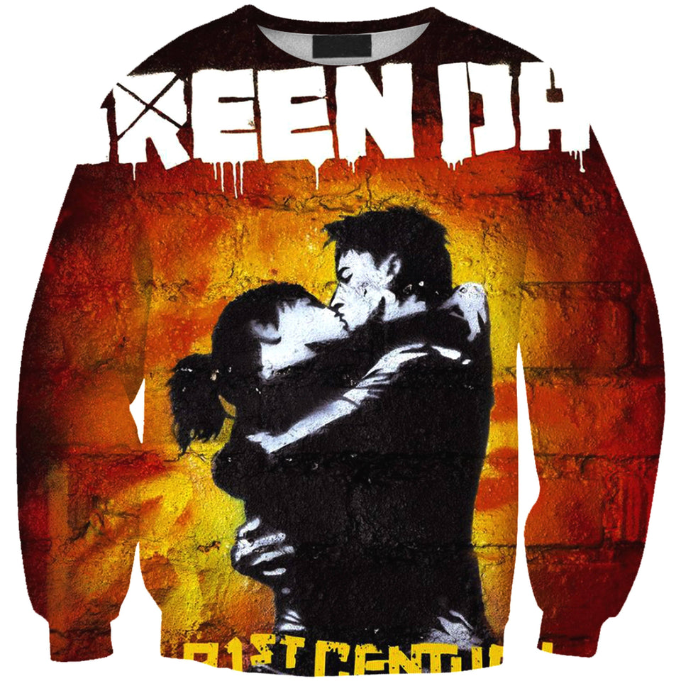 Green Day Band 3D full over print Hoodie, Sweater, TShirt RH-155