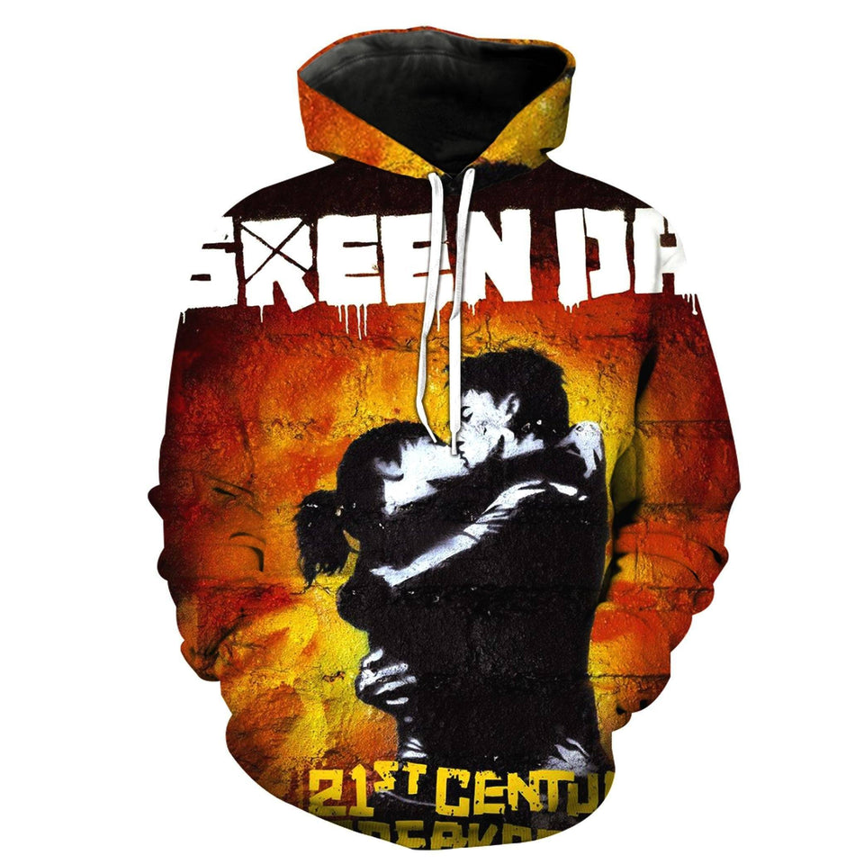 Green Day Band 3D full over print Hoodie, Sweater, TShirt RH-155