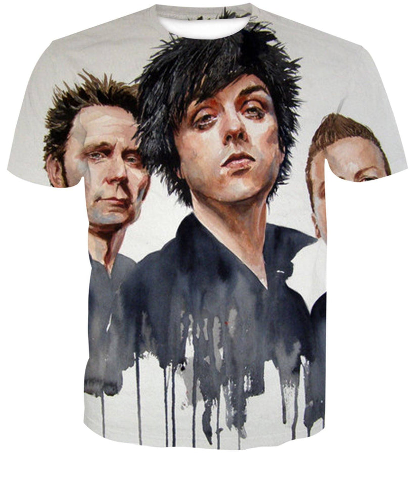 Green Day Band 3D full over print Hoodie, Sweater, TShirt RH-157
