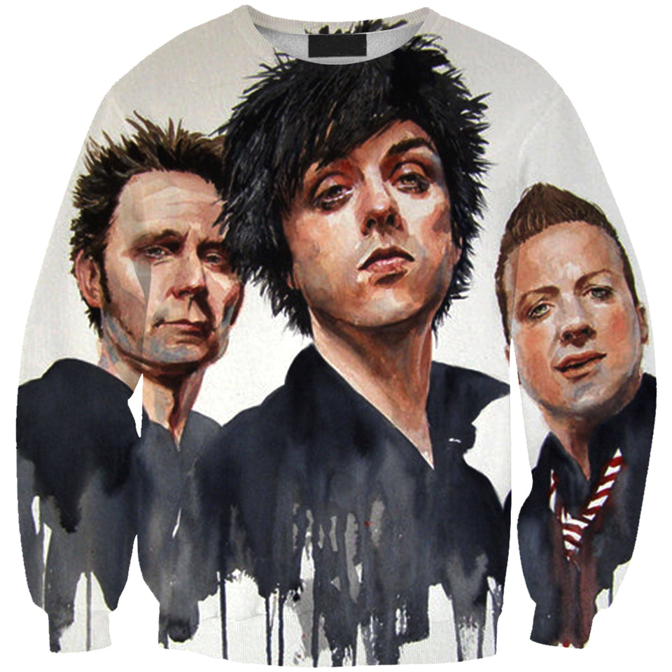 Green Day Band 3D full over print Hoodie, Sweater, TShirt RH-157