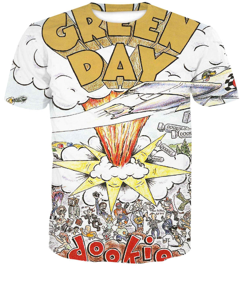 Green Day Band 3D full over print Hoodie, Sweater, TShirt RH-158