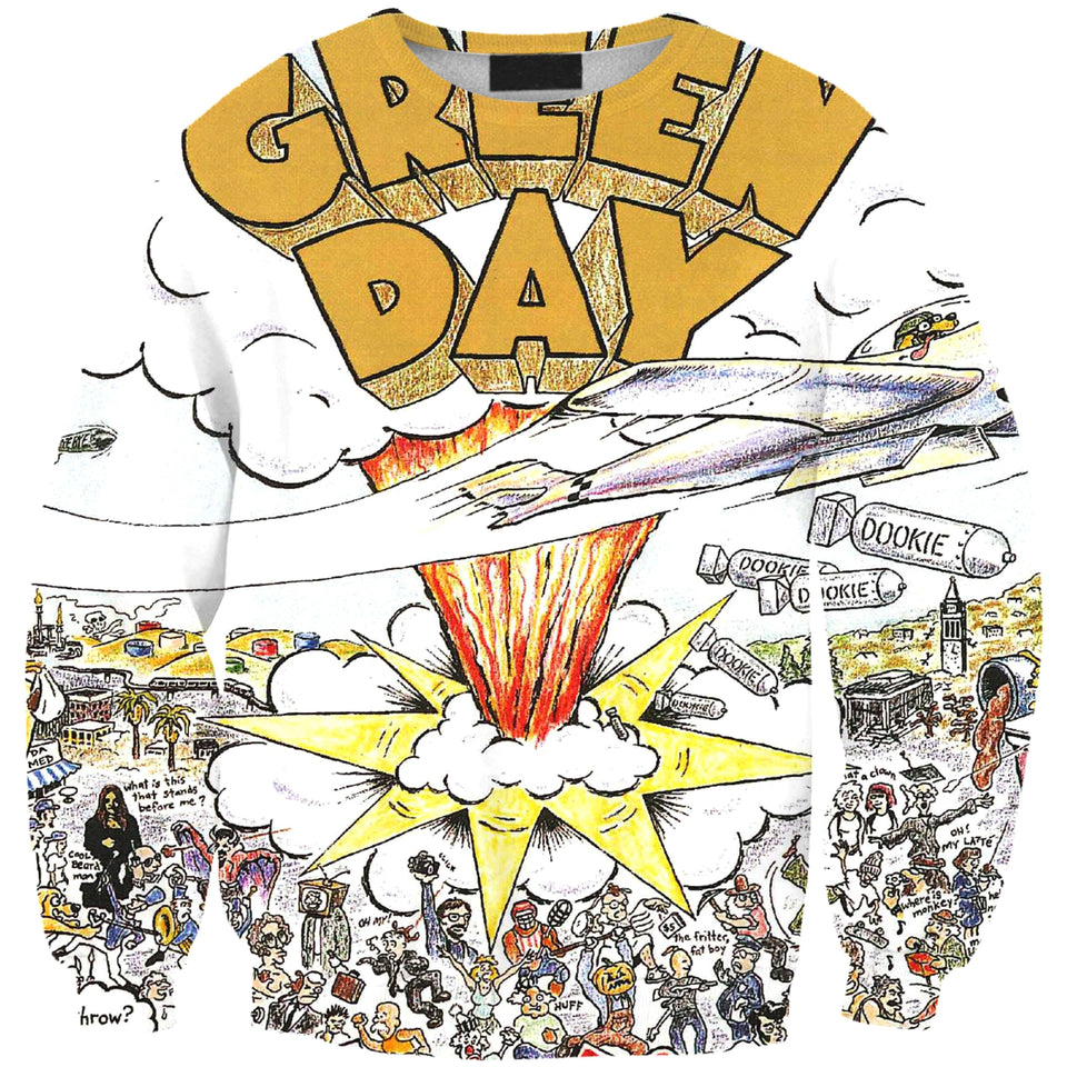 Green Day Band 3D full over print Hoodie, Sweater, TShirt RH-158
