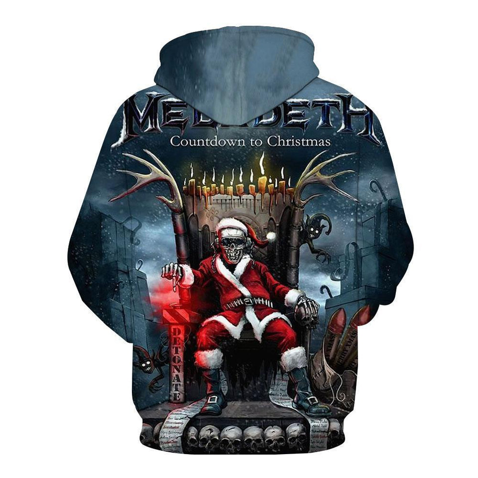 Megadeth 3D full over print Hoodie, Sweater, TShirt LK-203