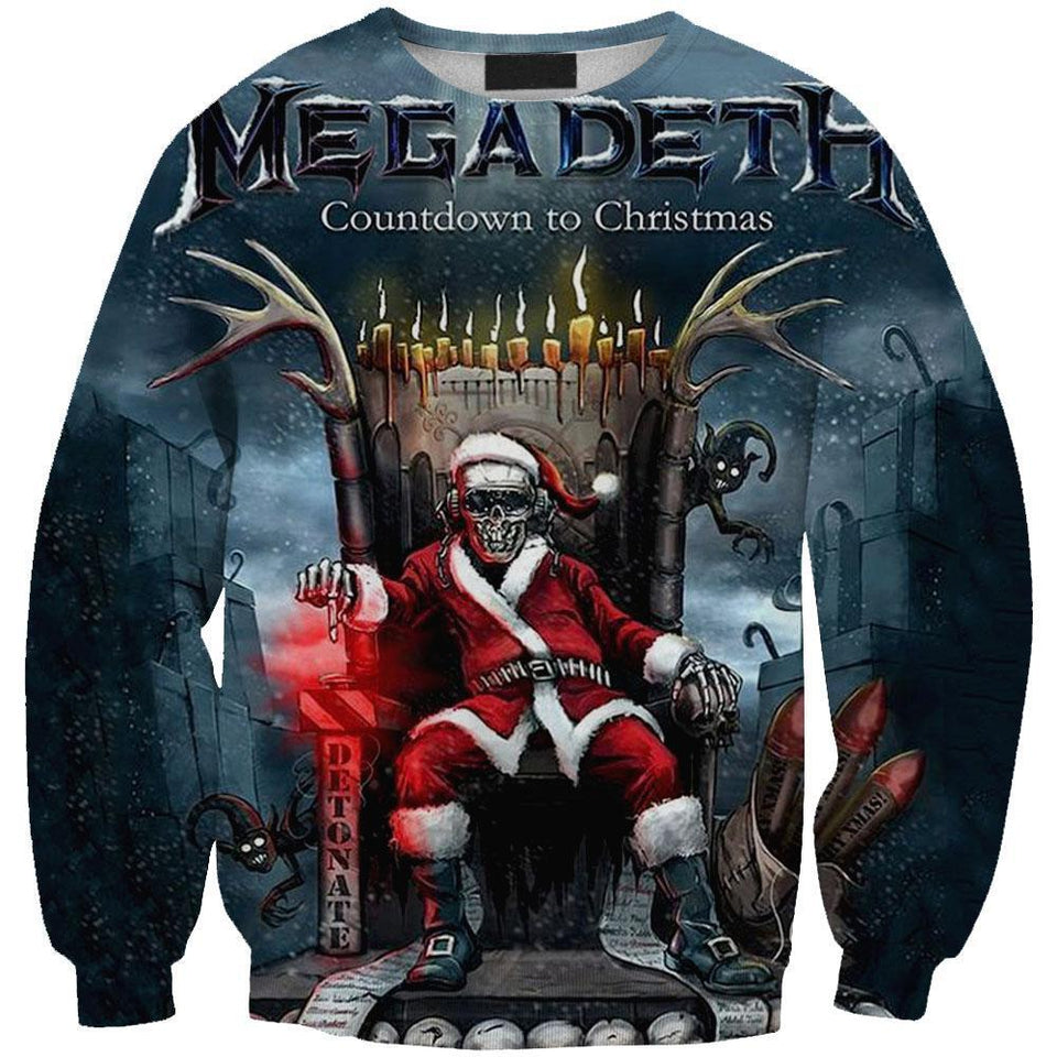 Megadeth 3D full over print Hoodie, Sweater, TShirt LK-203