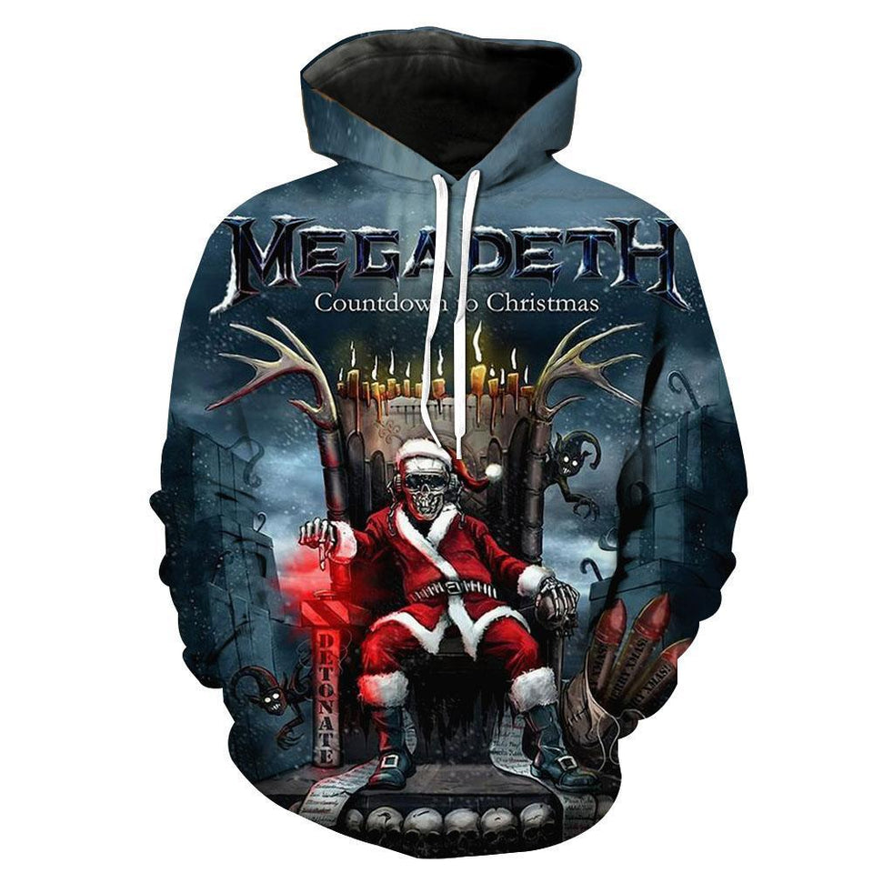 Megadeth 3D full over print Hoodie, Sweater, TShirt LK-203