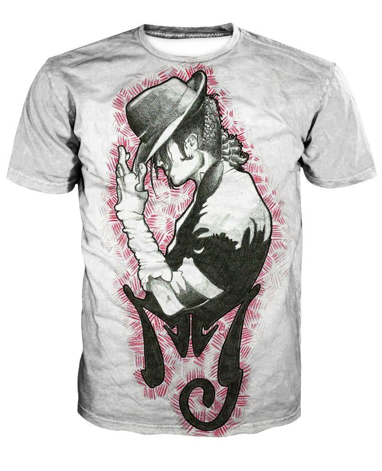 Michael Jackson 3D full over print Hoodie, Sweater, TShirt LK-178
