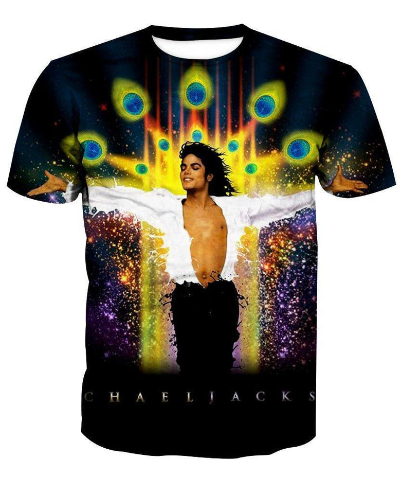 Michael Jackson 3D full over print Hoodie, Sweater, TShirt LK-187