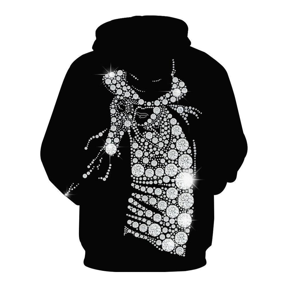 Michael Jackson 3D full over print Hoodie, Sweater, TShirt LK-205