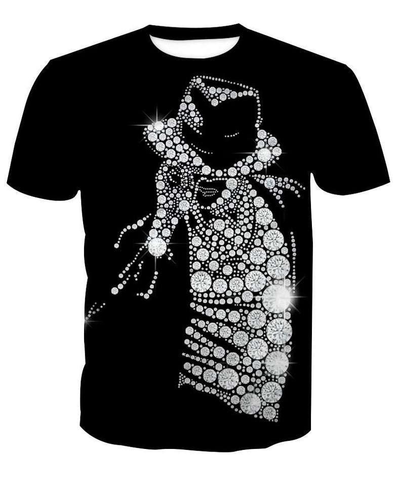 Michael Jackson 3D full over print Hoodie, Sweater, TShirt LK-205