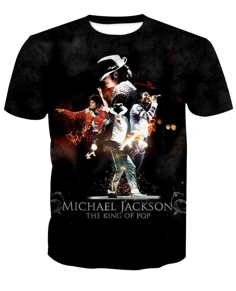 Michael Jackson 3D full over print Hoodie, Sweater, TShirt LK-208