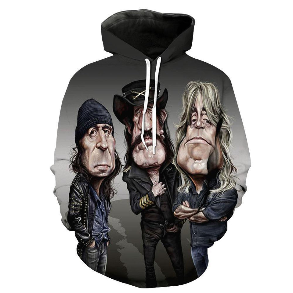 Motorhead 3D full over print Hoodie, Sweater, TShirt LK-185