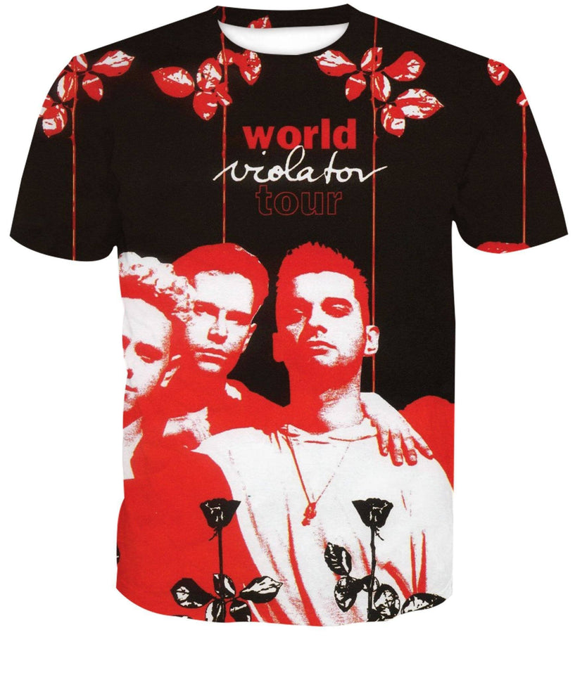 Depeche Mode 3D full over print Hoodie, Sweater, TShirt RH-224