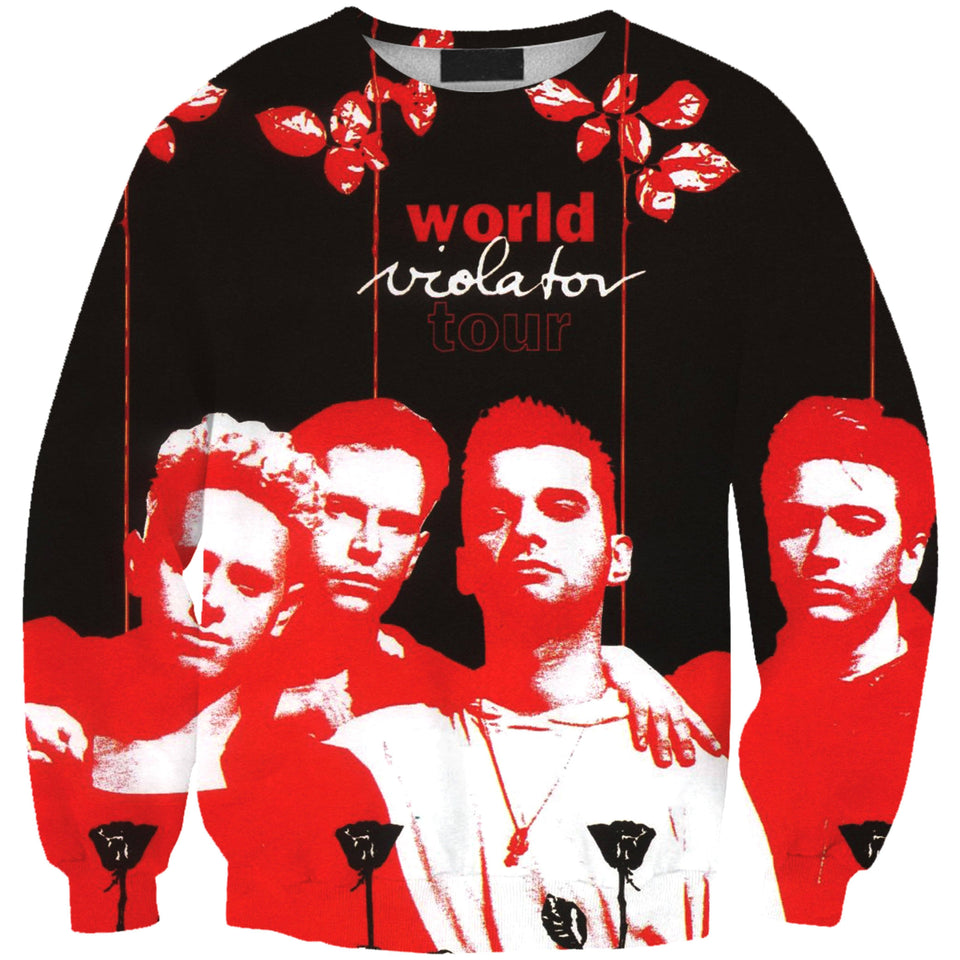 Depeche Mode 3D full over print Hoodie, Sweater, TShirt RH-224