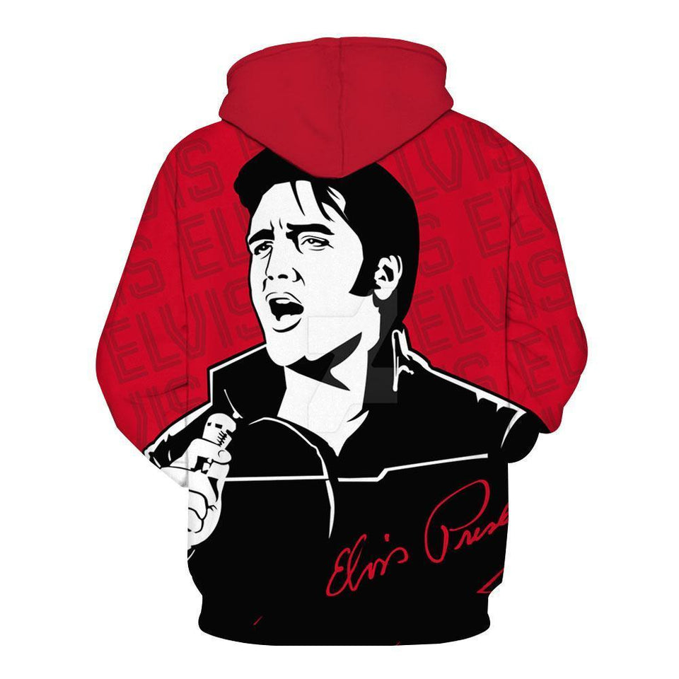 Elvis Presley 3D full over print Hoodie, Sweater, TShirt LK-253