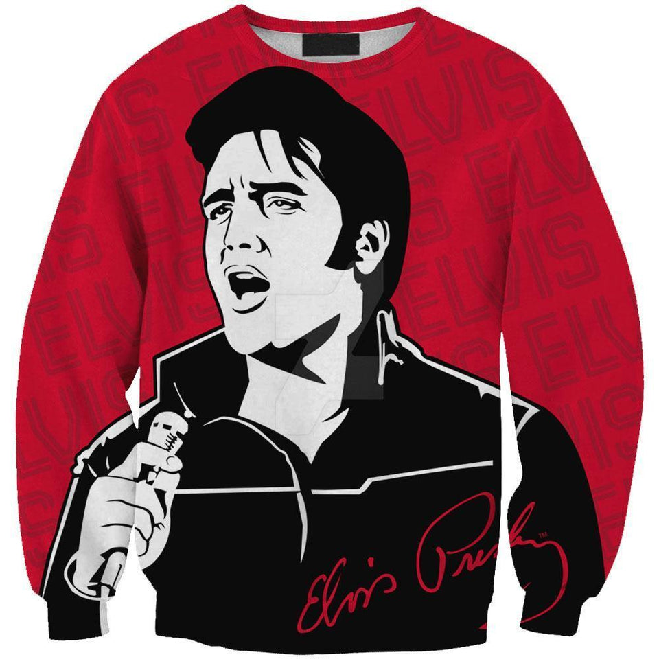Elvis Presley 3D full over print Hoodie, Sweater, TShirt LK-253