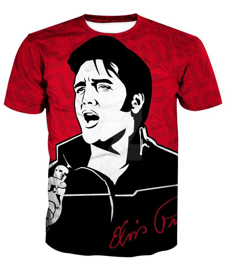 Elvis Presley 3D full over print Hoodie, Sweater, TShirt LK-253