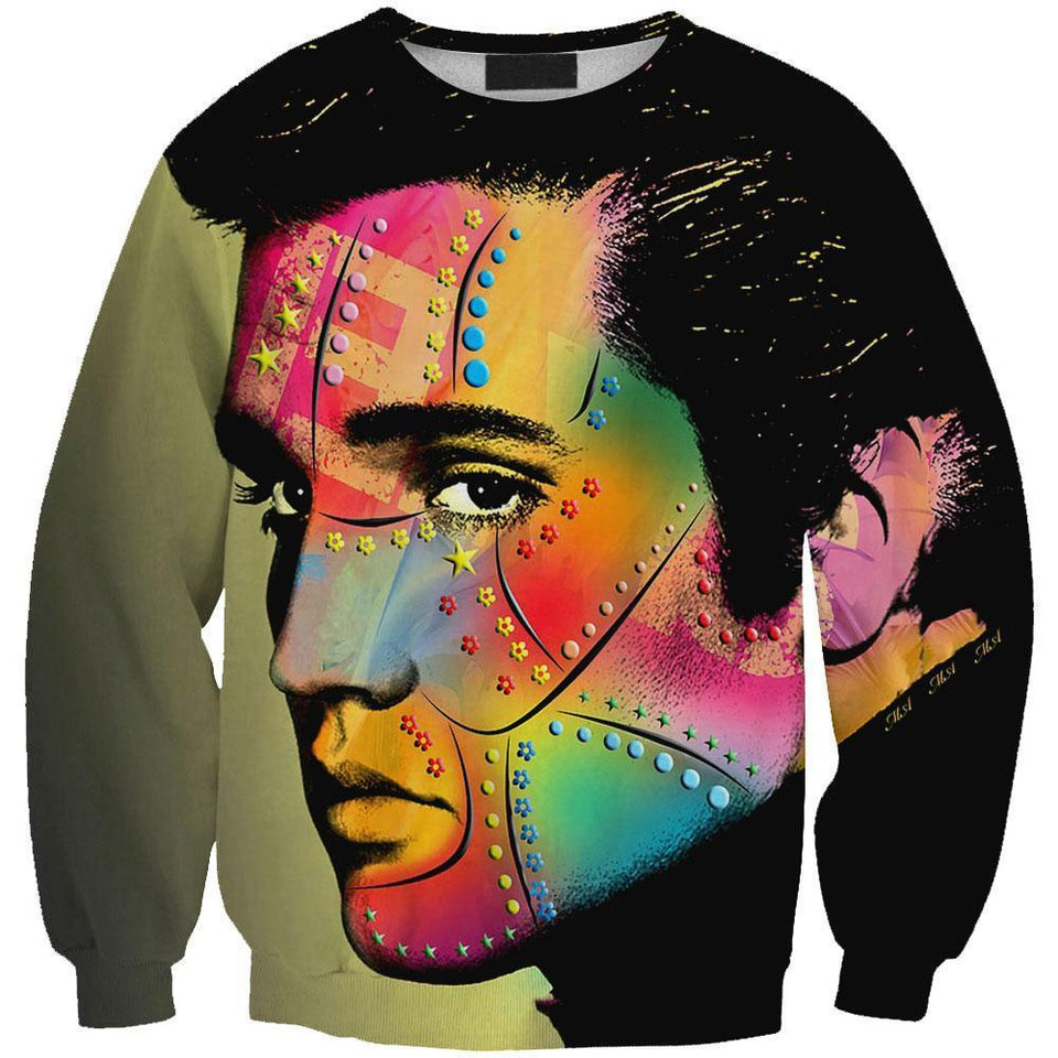 Elvis Presley 3D full over print Hoodie, Sweater, TShirt LK-254