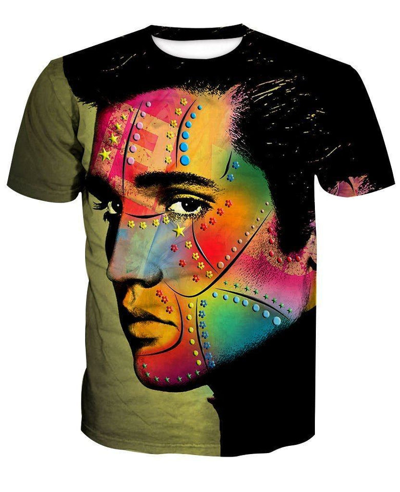 Elvis Presley 3D full over print Hoodie, Sweater, TShirt LK-254