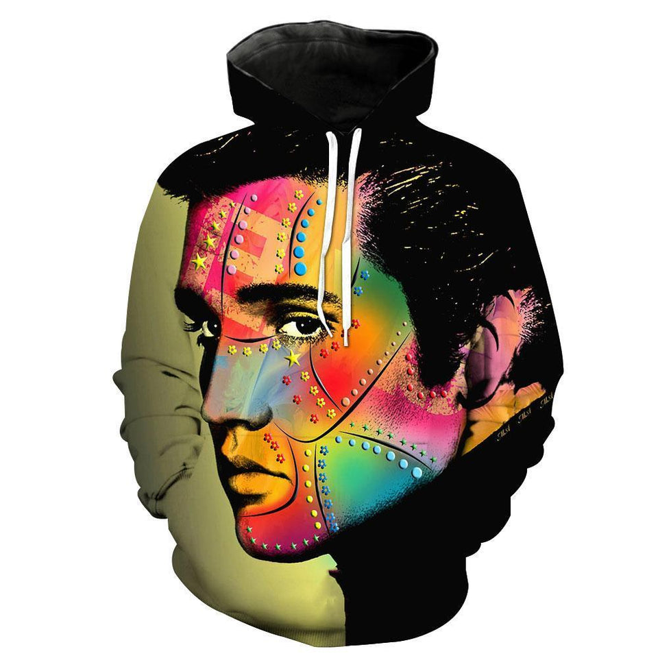 Elvis Presley 3D full over print Hoodie, Sweater, TShirt LK-254