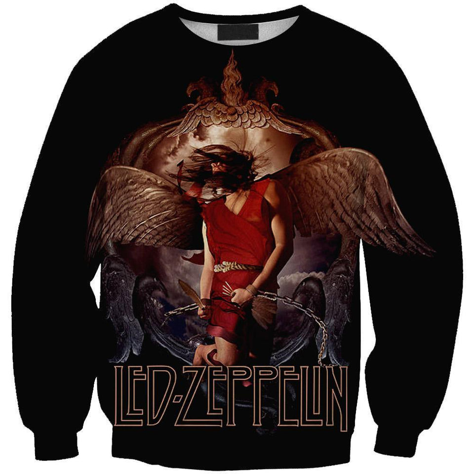 Led Zeppelin 3D full over print Hoodie, Sweater, TShirt LK-220