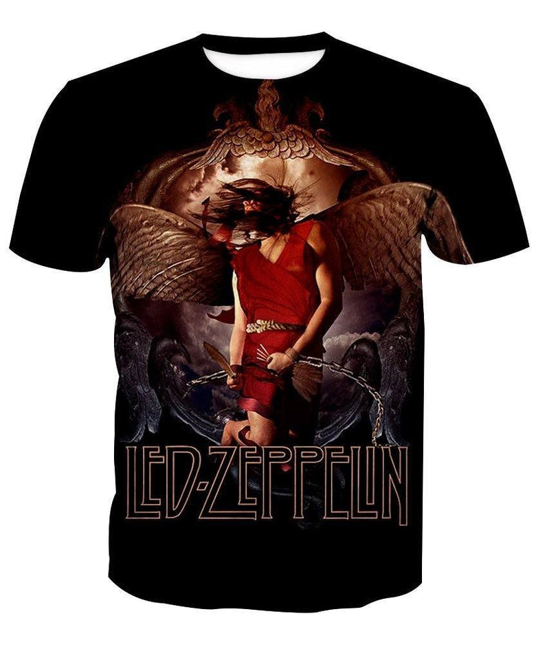 Led Zeppelin 3D full over print Hoodie, Sweater, TShirt LK-220