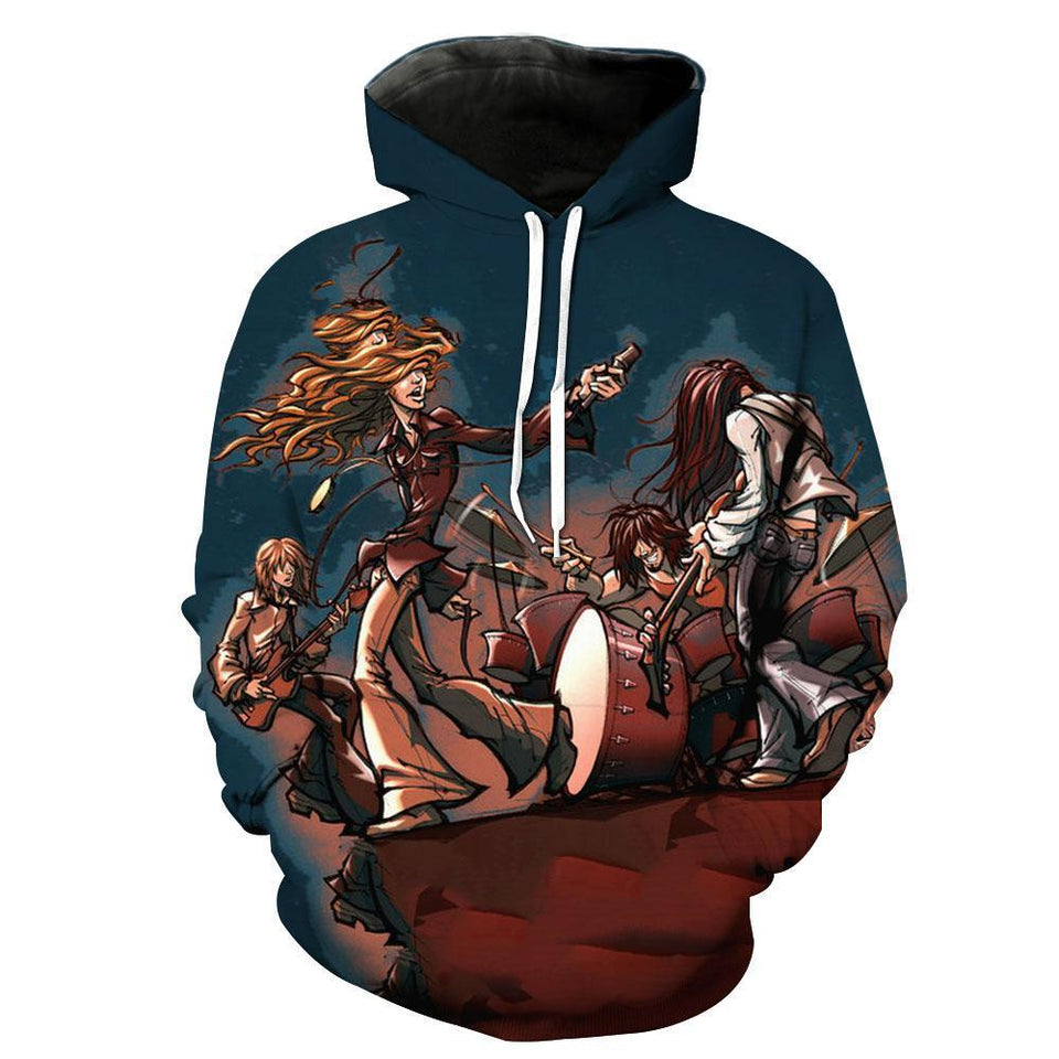 Led Zeppelin 3D full over print Hoodie, Sweater, TShirt LK-221