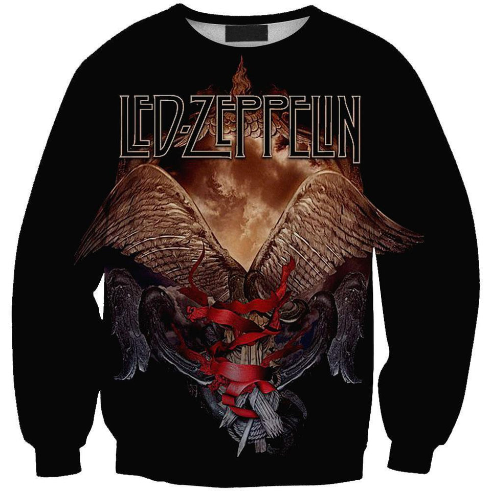Led Zeppelin 3D full over print Hoodie, Sweater, TShirt LK-223