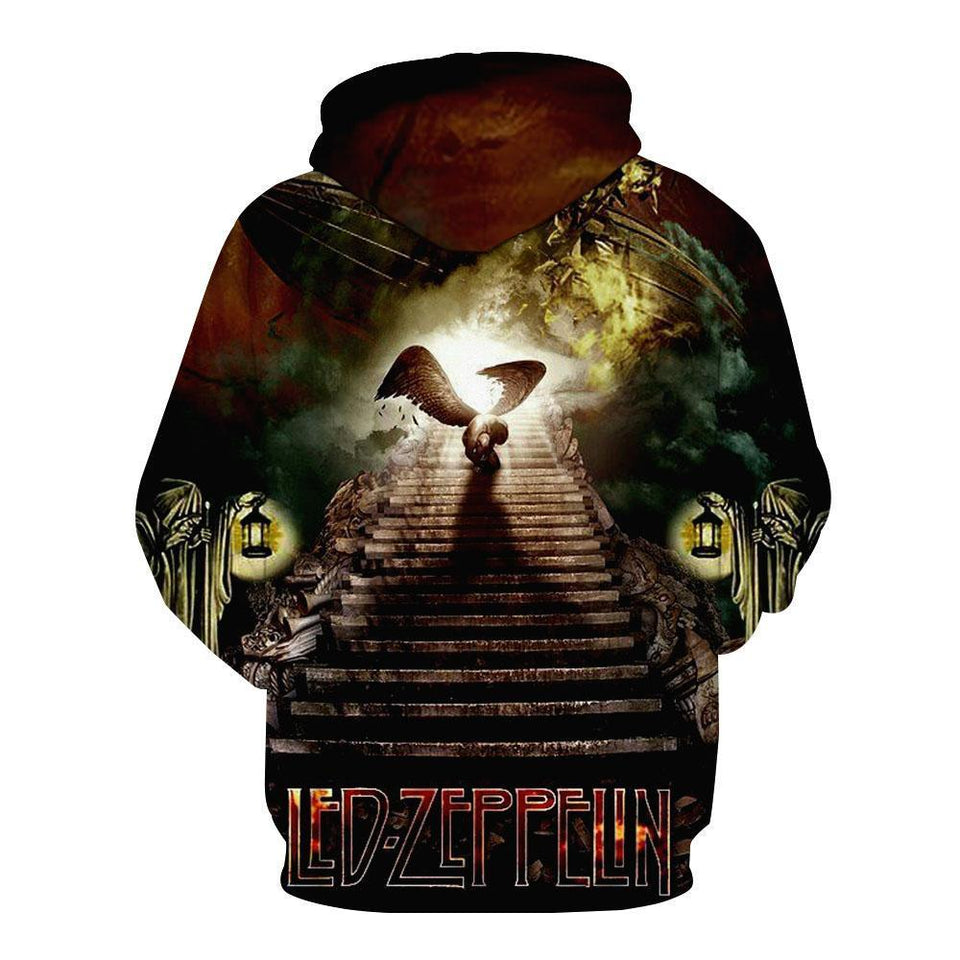 Led Zeppelin 3D full over print Hoodie, Sweater, TShirt LK-224