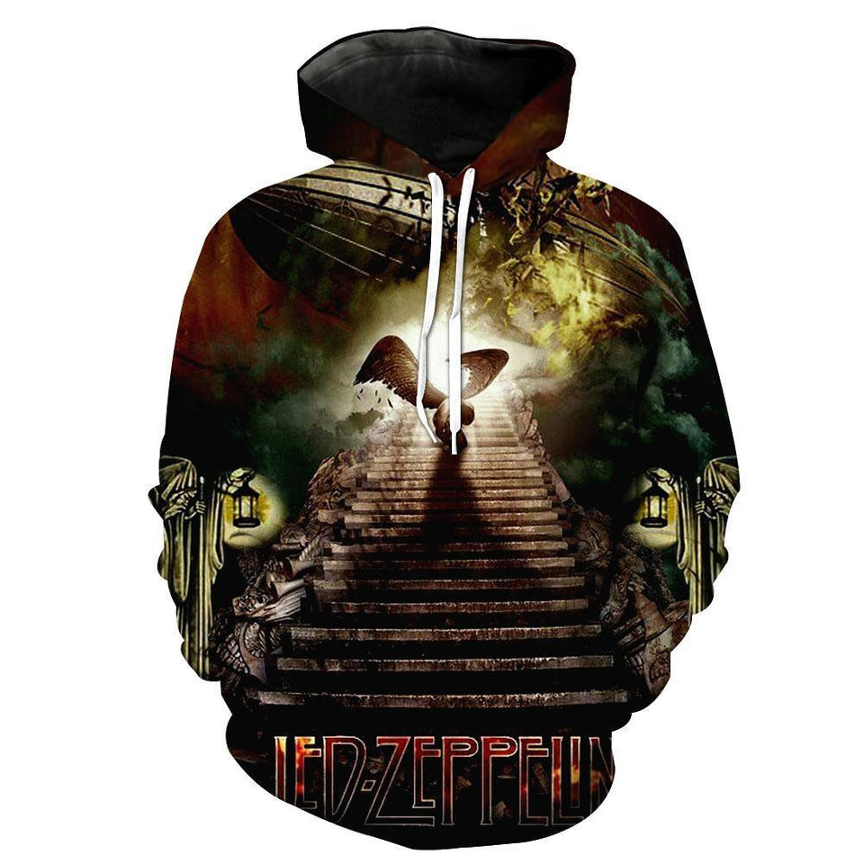 Led Zeppelin 3D full over print Hoodie, Sweater, TShirt LK-224
