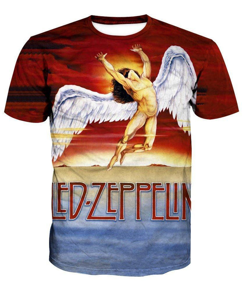 Led Zeppelin 3D full over print Hoodie, Sweater, TShirt LK-225