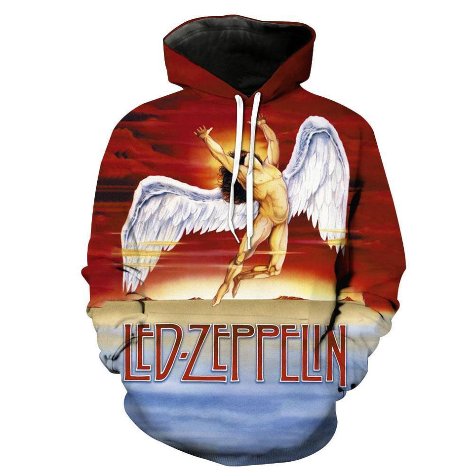 Led Zeppelin 3D full over print Hoodie, Sweater, TShirt LK-225