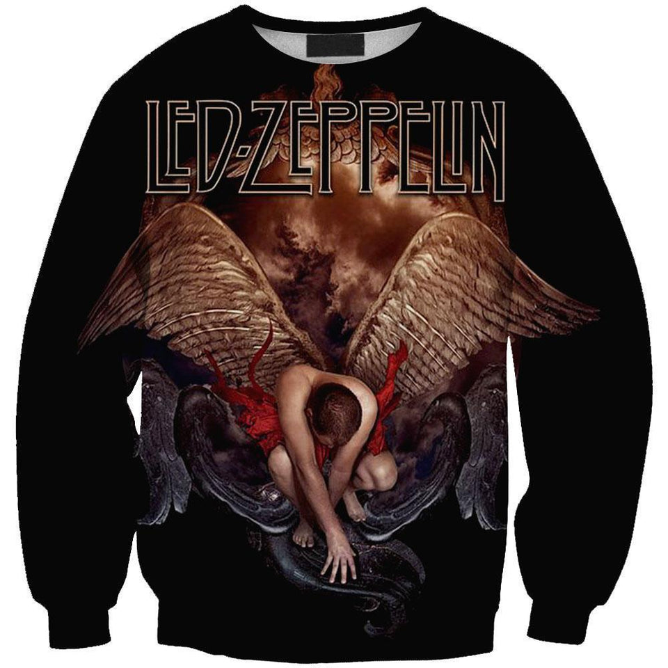 Led Zeppelin 3D full over print Hoodie, Sweater, TShirt LK-226