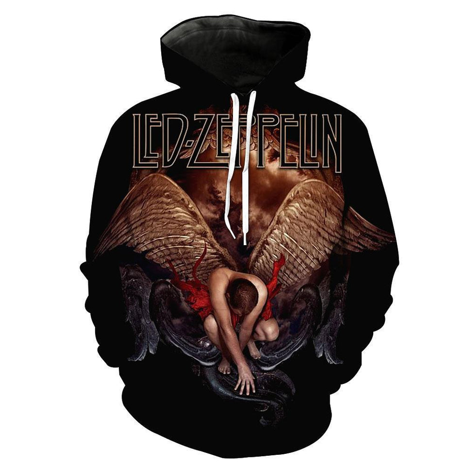 Led Zeppelin 3D full over print Hoodie, Sweater, TShirt LK-226
